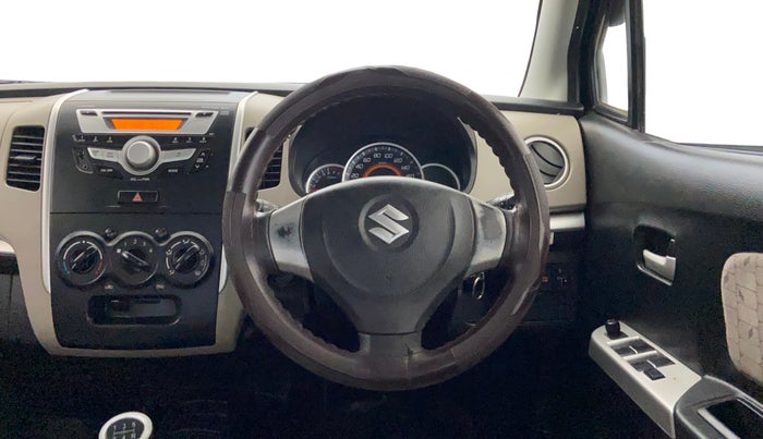 2014 Maruti Wagon R 1.0 VXI, Petrol, Manual, 56,916 km, Steering Wheel Close Up