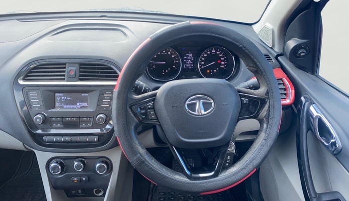 2018 Tata Tiago XZA PETROL, Petrol, Automatic, 45,069 km, Steering Wheel Close Up