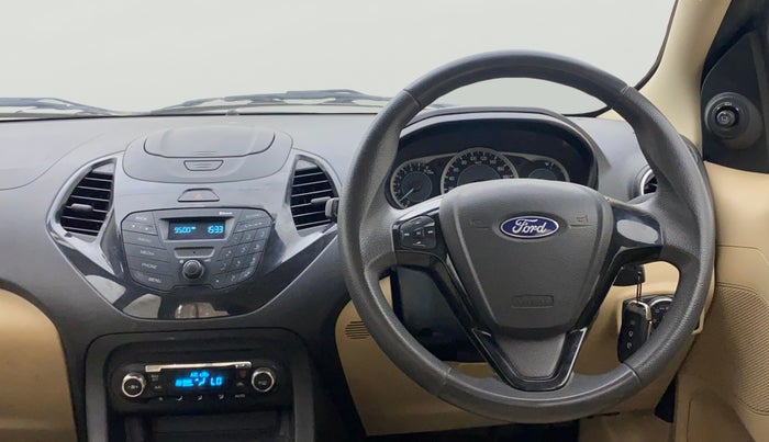 2017 Ford Figo Aspire TITANIUM 1.2 PETROL, Petrol, Manual, 32,545 km, Steering Wheel Close Up