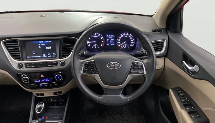 2019 Hyundai Verna 1.6 VTVT SX (O) AT, Petrol, Automatic, 26,169 km, Steering Wheel Close Up