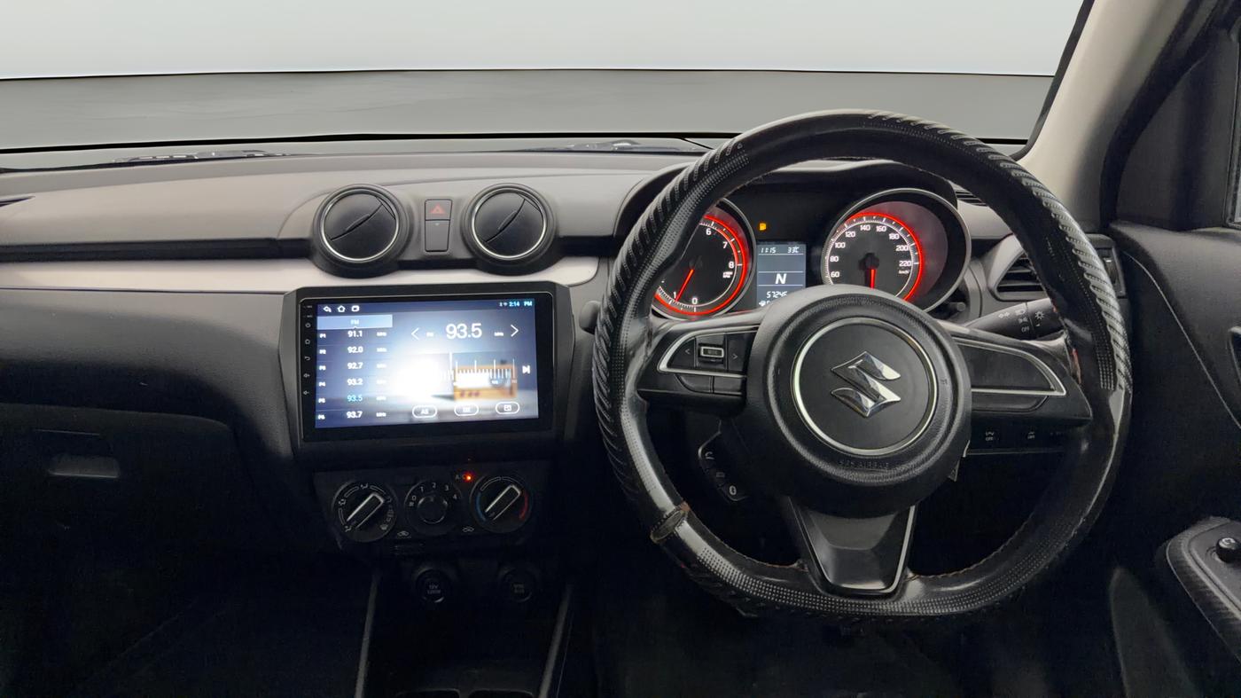 2022 Maruti Swift VXI AMT, Petrol, Automatic, 57,238 km, Steering Wheel Close Up
