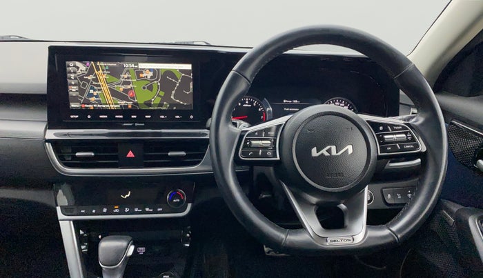 2022 KIA SELTOS X LINE 1.4 PETROL DCT, Petrol, Automatic, 60,197 km, Steering Wheel Close Up