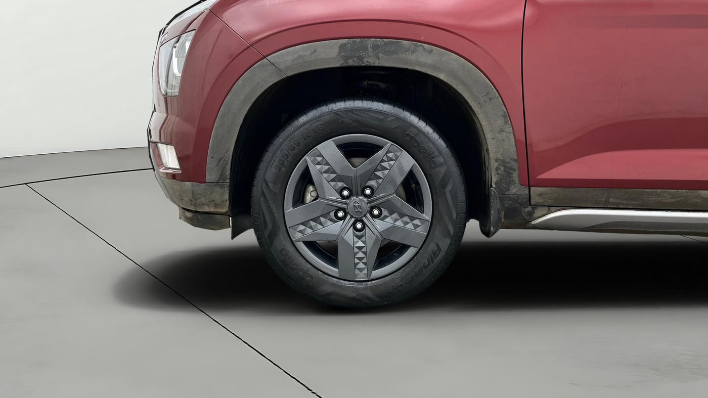2021 Hyundai Creta S 1.5 PETROL, Petrol, Manual, 37,056 km, Left Front Wheel