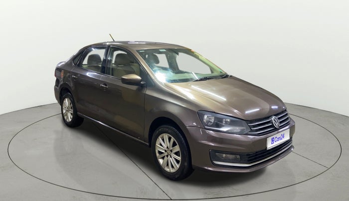 2016 Volkswagen Vento HIGHLINE 1.6 MPI, Petrol, Manual, 88,515 km, Right Front Diagonal