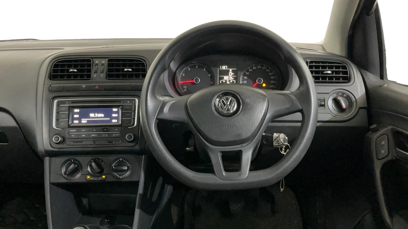 2018 Volkswagen Polo COMFORTLINE 1.0L MPI, Petrol, Manual, 88,802 km, Steering Wheel Close Up