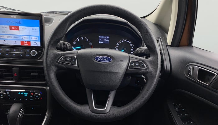 2018 Ford Ecosport TREND + 1.5L PETROL AT, Petrol, Automatic, 50,070 km, Steering Wheel Close Up