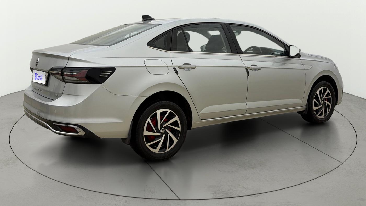 2022 Volkswagen VIRTUS TOPLINE TSI 1.0 MT, Petrol, Manual, 34,983 km, Right Back Diagonal
