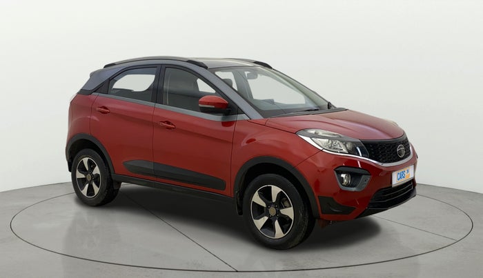 2019 Tata NEXON XZA PLUS PETROL DUAL TONE, Petrol, Automatic, 19,560 km, Right Front Diagonal