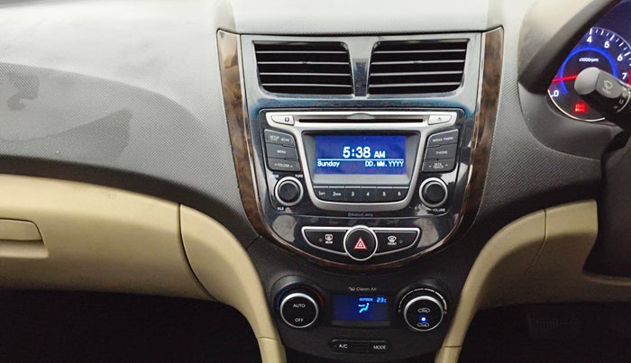 2016 Hyundai Verna FLUIDIC 4S 1.6 VTVT S AT, Petrol, Automatic, 78,631 km, Air Conditioner