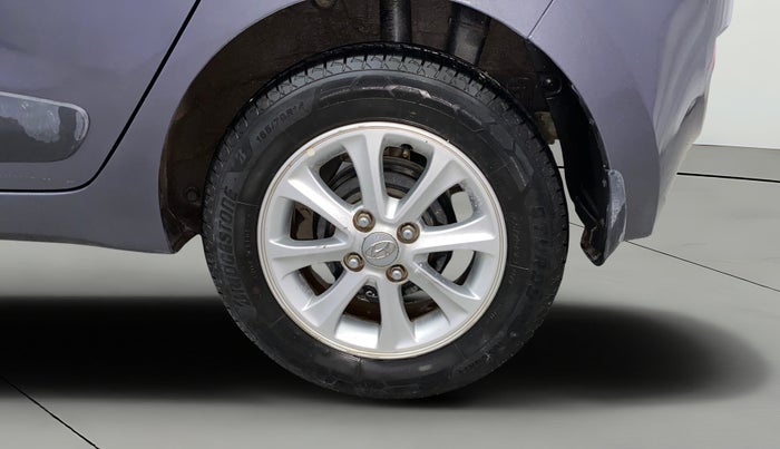 2016 Hyundai Grand i10 ASTA AT 1.2 KAPPA VTVT, Petrol, Automatic, 78,377 km, Left Rear Wheel