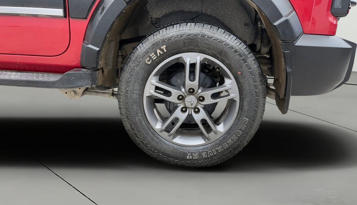 2022 Mahindra Thar LX PETROL HT 4WD AT, Petrol, Automatic, 16,507 km, Left Rear Wheel