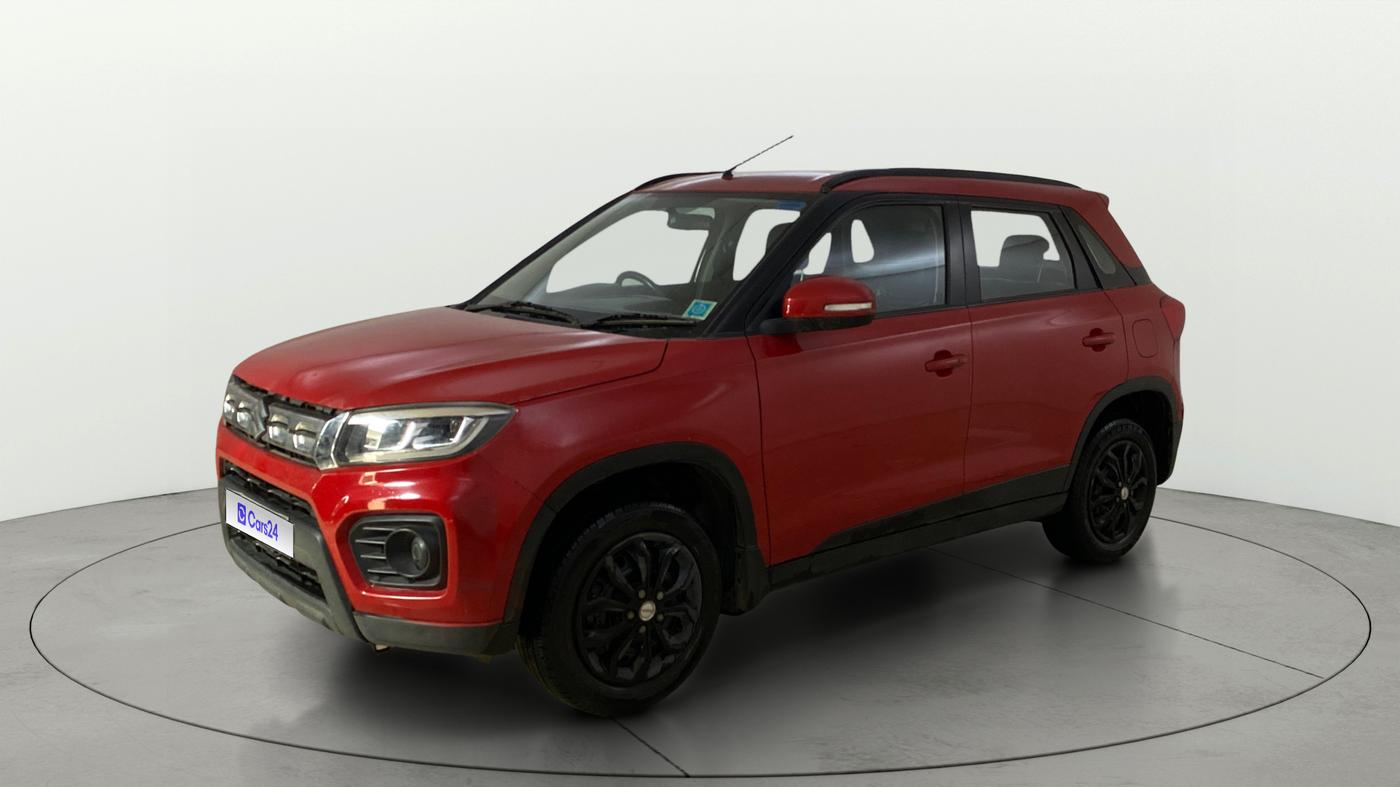 2021 Maruti Vitara Brezza VXI, Petrol, Manual, 38,673 km, Left Front Diagonal