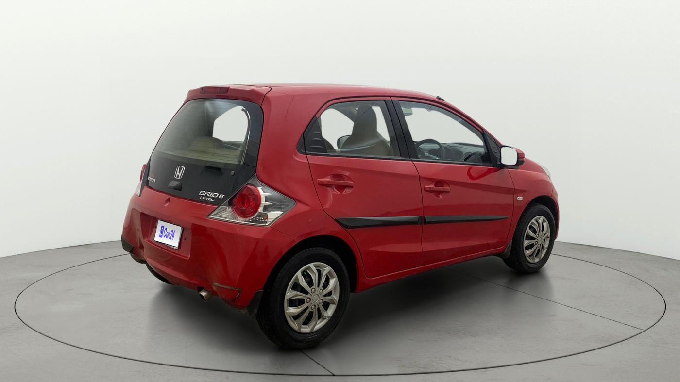 2015 Honda Brio S MT, Petrol, Manual, 69,220 km, Right Back Diagonal