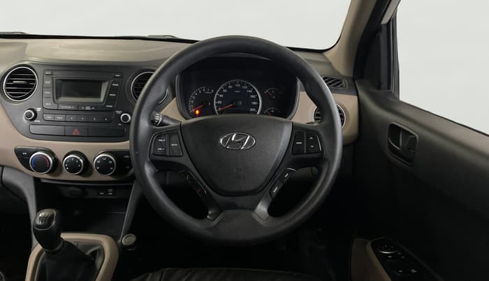 2019 Hyundai Grand i10 MAGNA 1.2 KAPPA VTVT, Petrol, Manual, 35,689 km, Steering Wheel Close Up