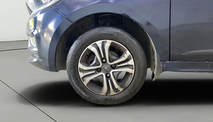 2022 Tata TIGOR XZ PLUS CNG, CNG, Manual, 52,939 km, Left Front Wheel