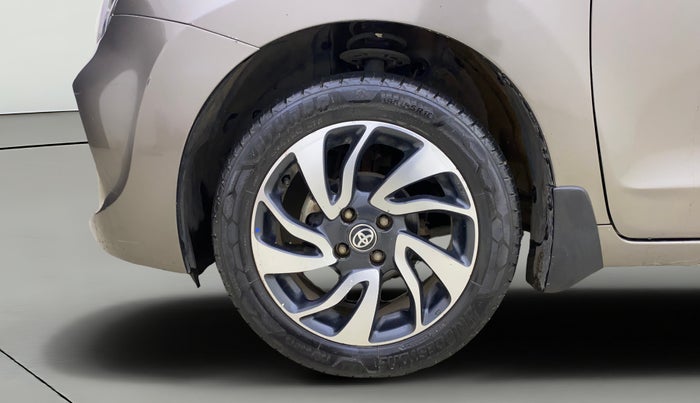 2019 Toyota Glanza V, Petrol, Manual, 64,759 km, Left Front Wheel