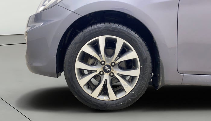 2014 Hyundai Verna FLUIDIC 1.6 VTVT SX, Petrol, Manual, 67,722 km, Left Front Wheel