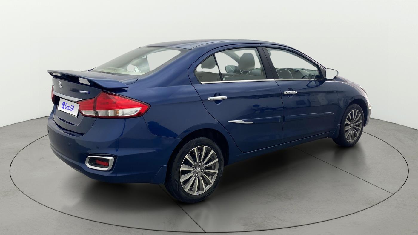 2019 Maruti Ciaz ALPHA 1.5 SHVS PETROL, Petrol, Manual, 51,927 km, Right Back Diagonal