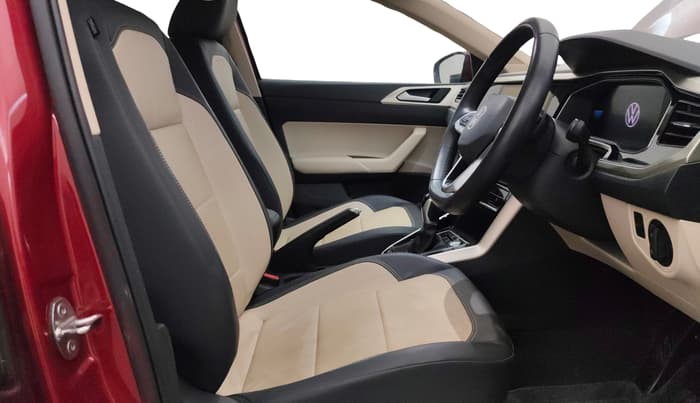 2022 Volkswagen VIRTUS TOPLINE TSI 1.0 AT, Petrol, Automatic, 6,593 km, Right Side Front Door Cabin