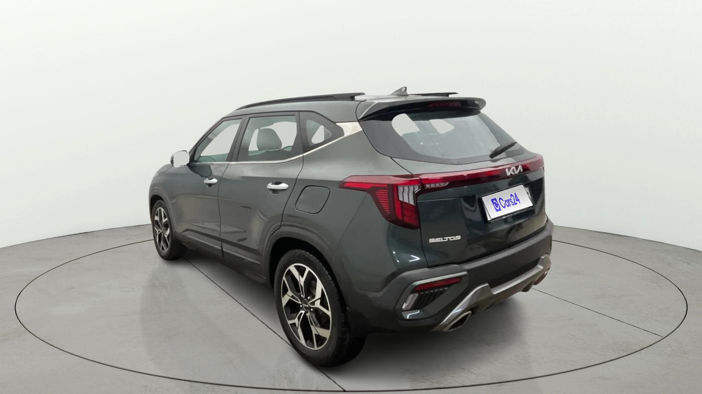 2023 KIA SELTOS GTX PLUS DCT 1.4 PETROL, Petrol, Automatic, 17,502 km, Left Back Diagonal