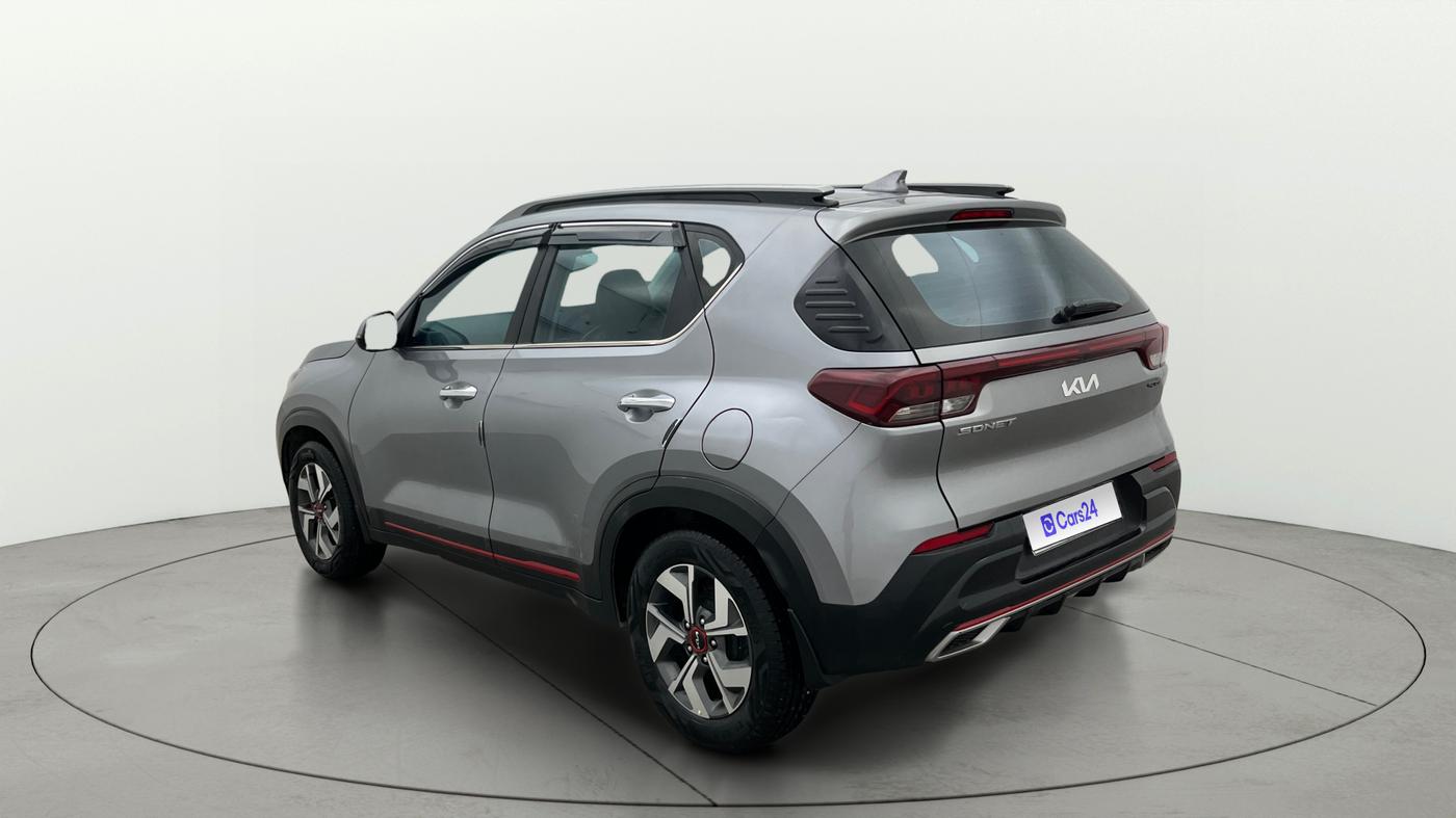 2022 KIA SONET GTX PLUS 1.5, Diesel, Manual, 1,05,885 km, Left Back Diagonal