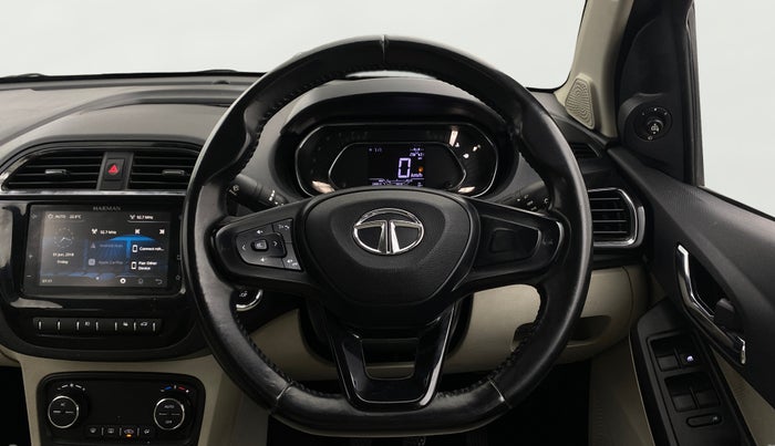 2023 Tata TIGOR XZ PLUS PETROL, Petrol, Manual, 28,653 km, Steering Wheel Close Up