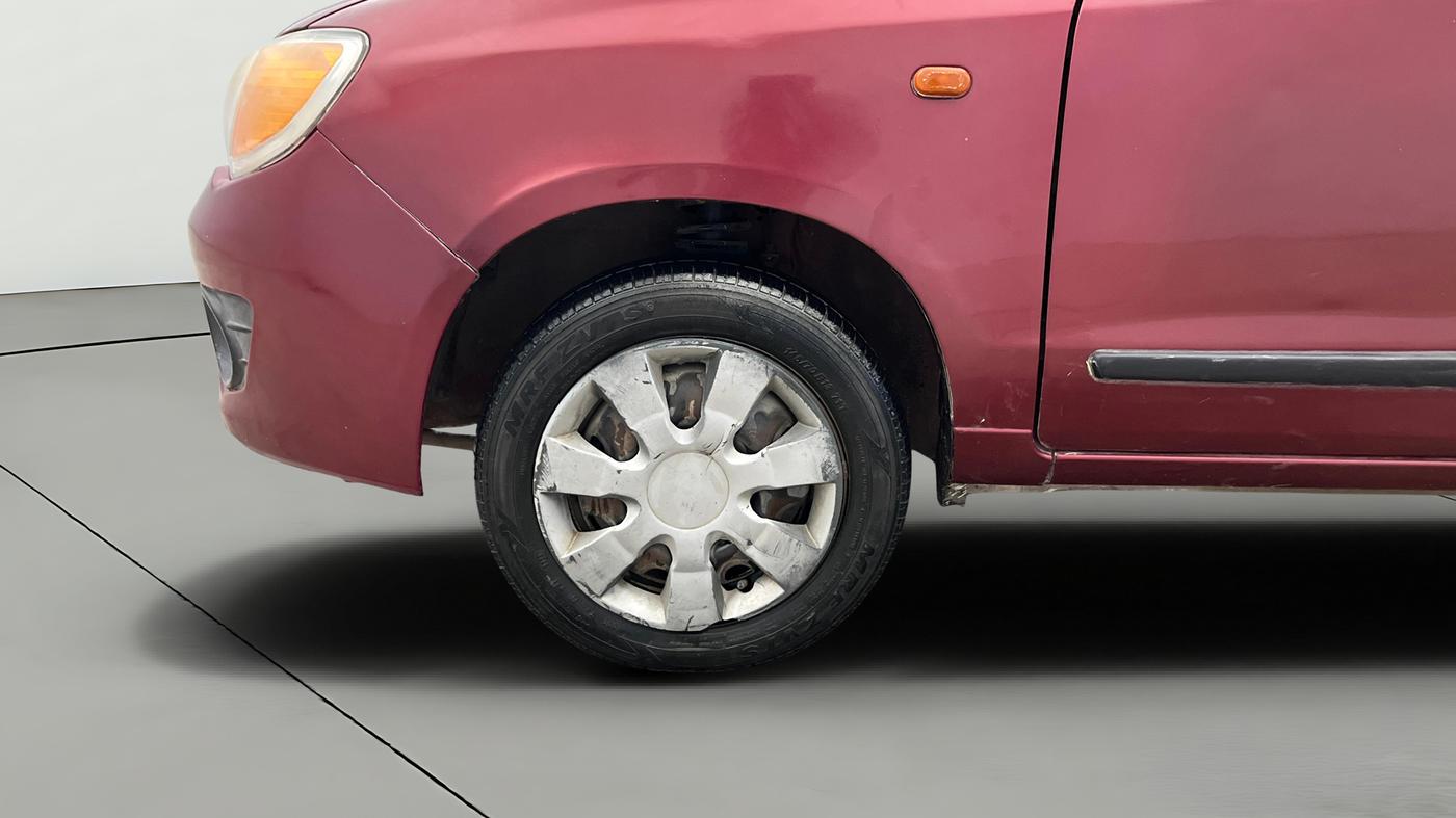 2014 Maruti Alto K10 VXI, Petrol, Manual, 1,02,791 km, Left Front Wheel