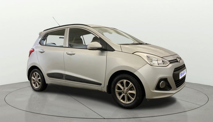 2015 Hyundai Grand i10 ASTA 1.2 KAPPA VTVT, Petrol, Manual, 50,904 km, Right Front Diagonal