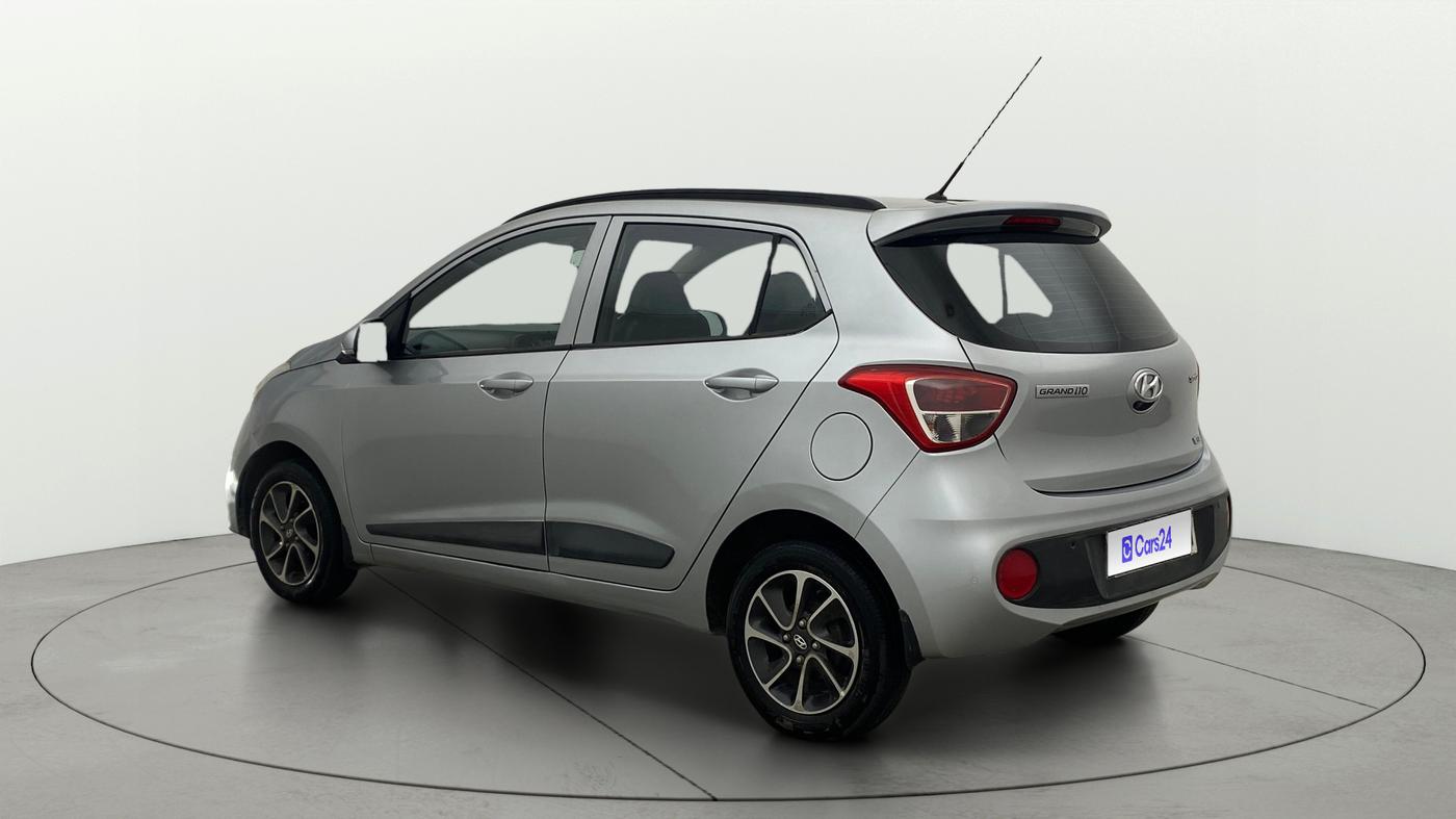 2019 Hyundai Grand i10 SPORTZ AT 1.2 KAPPA VTVT, Petrol, Automatic, 76,726 km, Left Back Diagonal