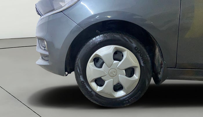 2023 Tata TIGOR XZ CNG, CNG, Manual, 57,521 km, Left Front Wheel