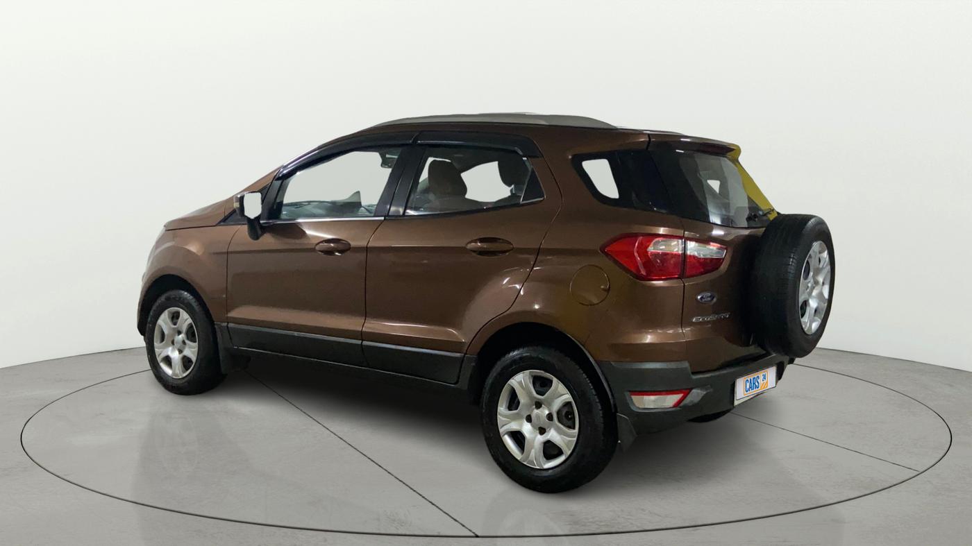 2017 Ford Ecosport TREND 1.5L DIESEL, Diesel, Manual, 79,688 km, Left Back Diagonal