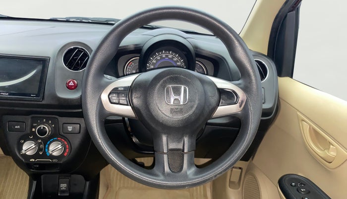 2015 Honda Amaze 1.2L I-VTEC S, Petrol, Manual, 83,804 km, Steering Wheel Close Up