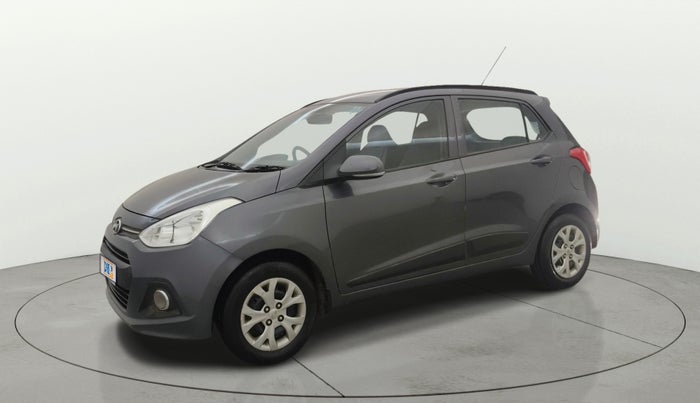 2016 Hyundai Grand i10 SPORTZ 1.2 KAPPA VTVT, Petrol, Manual, 67,313 km, Left Front Diagonal