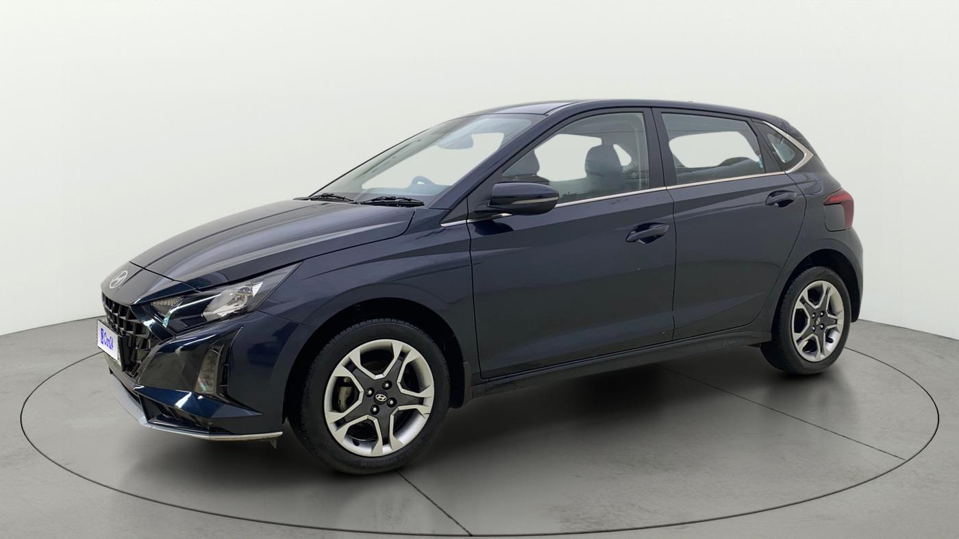 2024 Hyundai NEW I20 Sportz (O) 1.2 IVT, Petrol, Automatic, 19,261 km, Left Front Diagonal