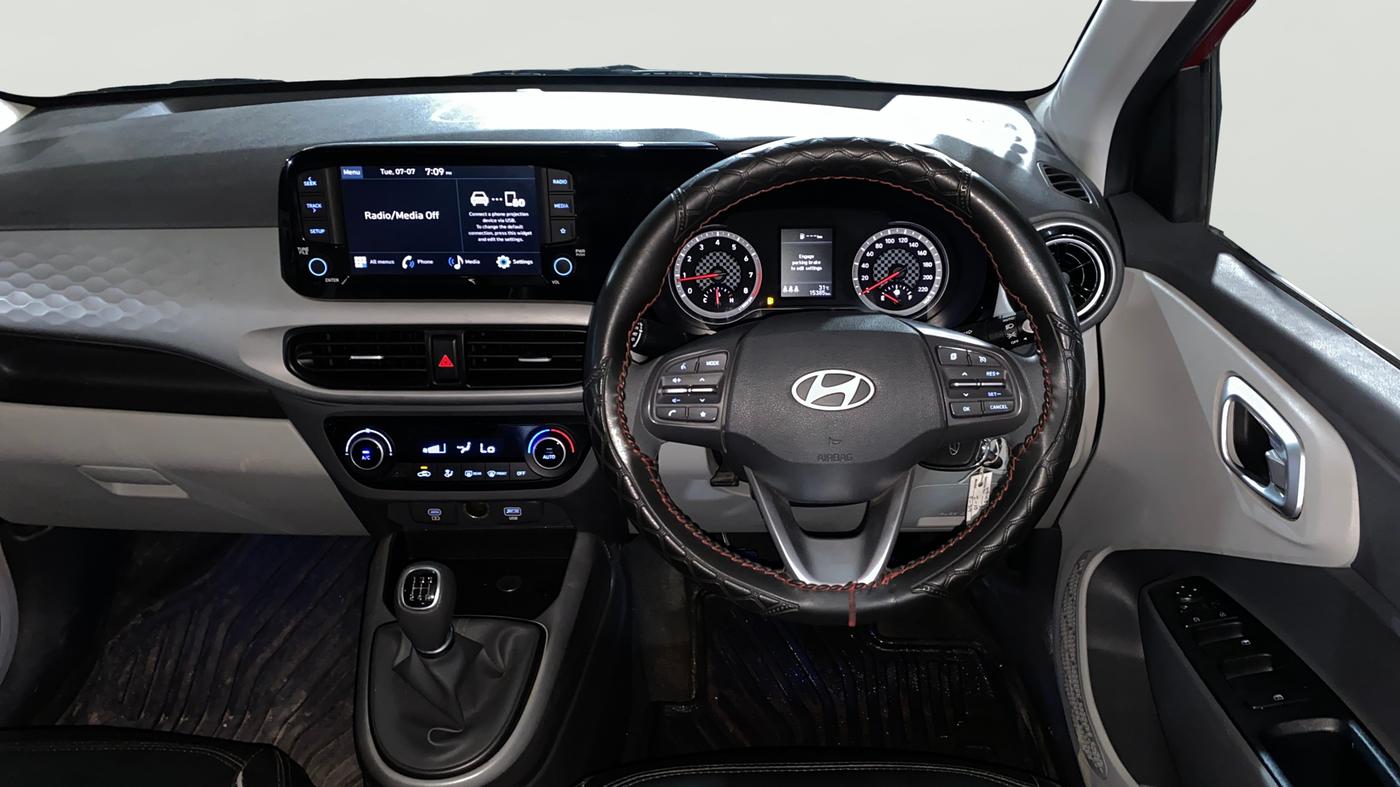 2023 Hyundai GRAND I10 NIOS SPORTZ 1.2 KAPPA VTVT, Petrol, Manual, 15,365 km, Steering Wheel Close Up