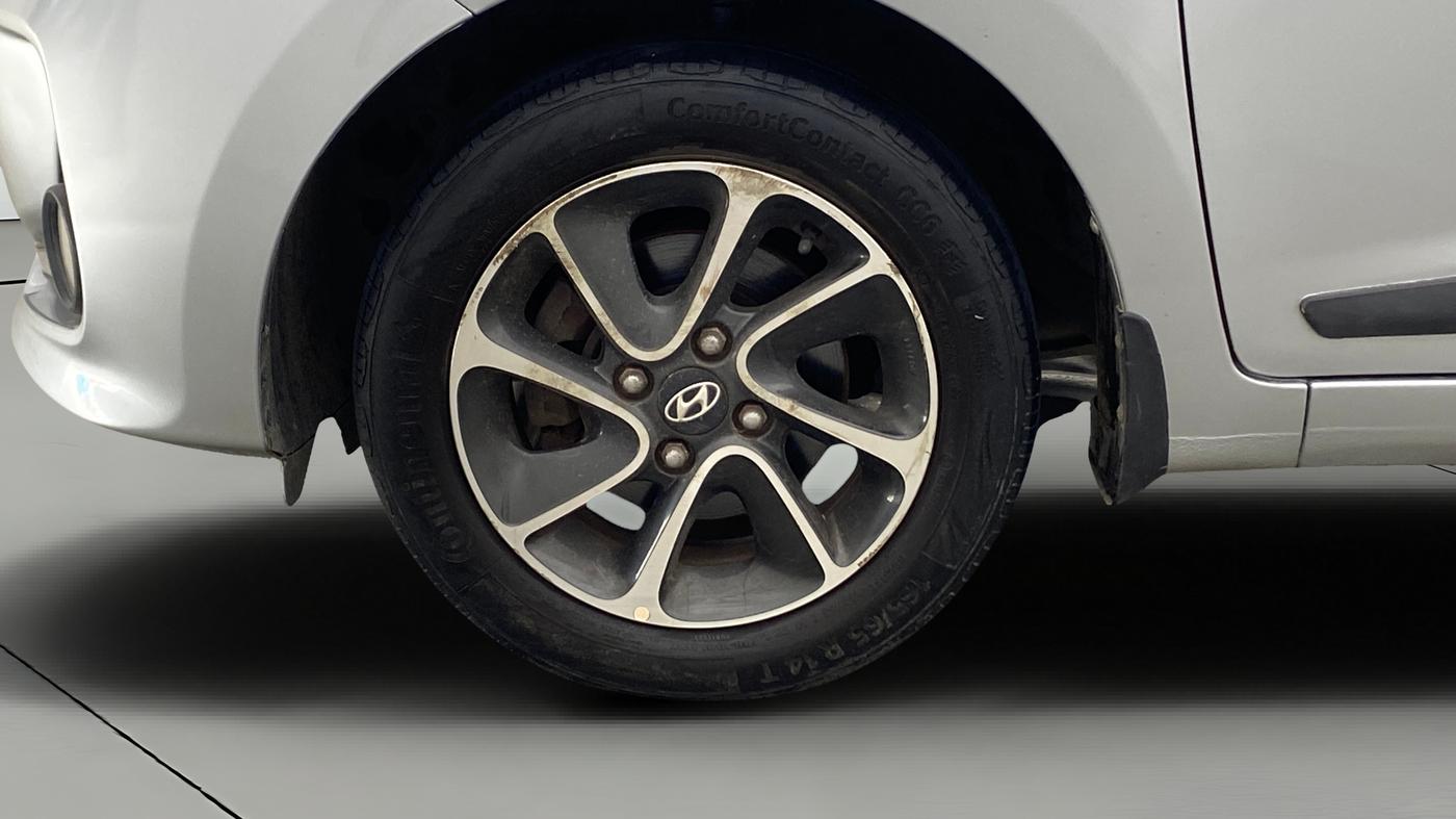 2019 Hyundai Grand i10 SPORTZ AT 1.2 KAPPA VTVT, Petrol, Automatic, 76,726 km, Left Front Wheel