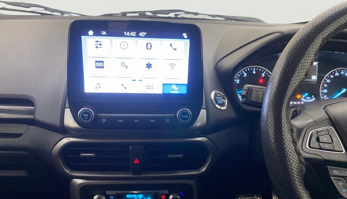 2019 Ford Ecosport TITANIUM + 1.5L PETROL AT, Petrol, Automatic, 1,10,191 km, Air Conditioner