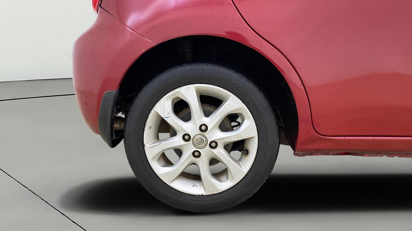 2017 Nissan Micra XV CVT, Petrol, Automatic, 37,022 km, Right Rear Wheel