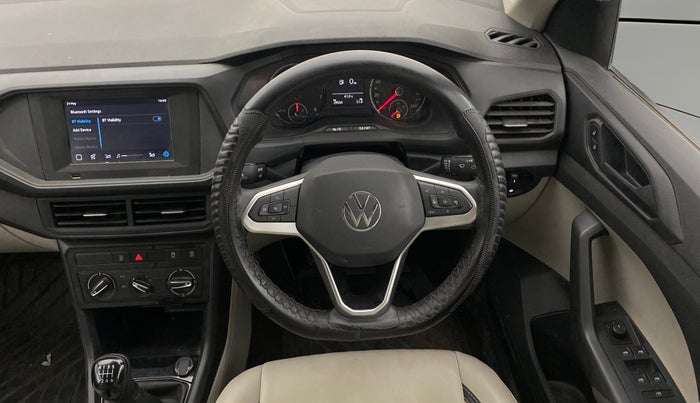 2022 Volkswagen TAIGUN COMFORTLINE 1.0 TSI MT, Petrol, Manual, 29,920 km, Steering Wheel Close Up