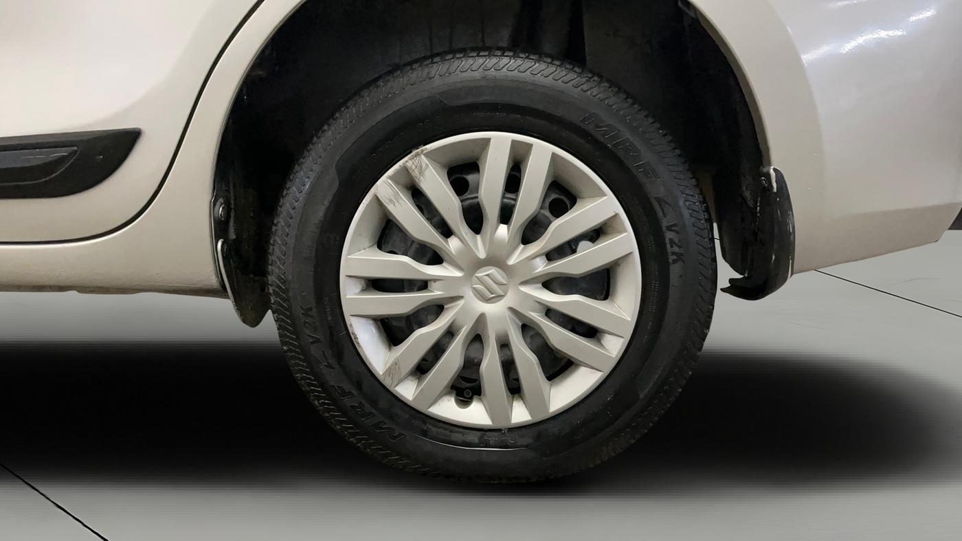 2018 Maruti Dzire LXI, Petrol, Manual, 86,697 km, Left Rear Wheel