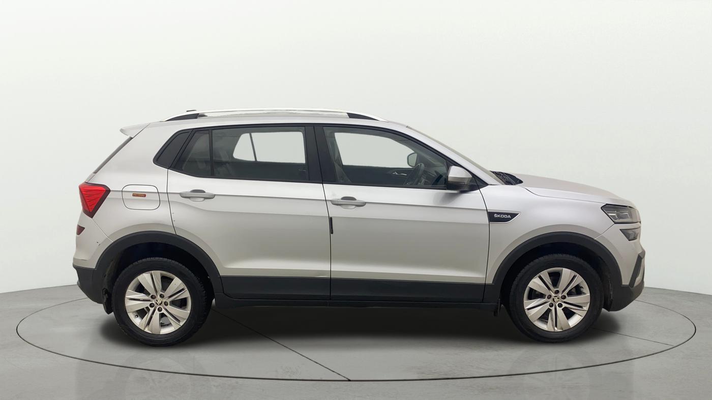 2021 Skoda KUSHAQ AMBITION 1.0L TSI MT, Petrol, Manual, 1,47,180 km, Right Side View