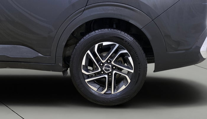 2023 KIA CARENS  PRESTIGE PLUS 1.5 TURBO PETROL DCT 7 STR, Petrol, Automatic, 76,316 km, Left Rear Wheel