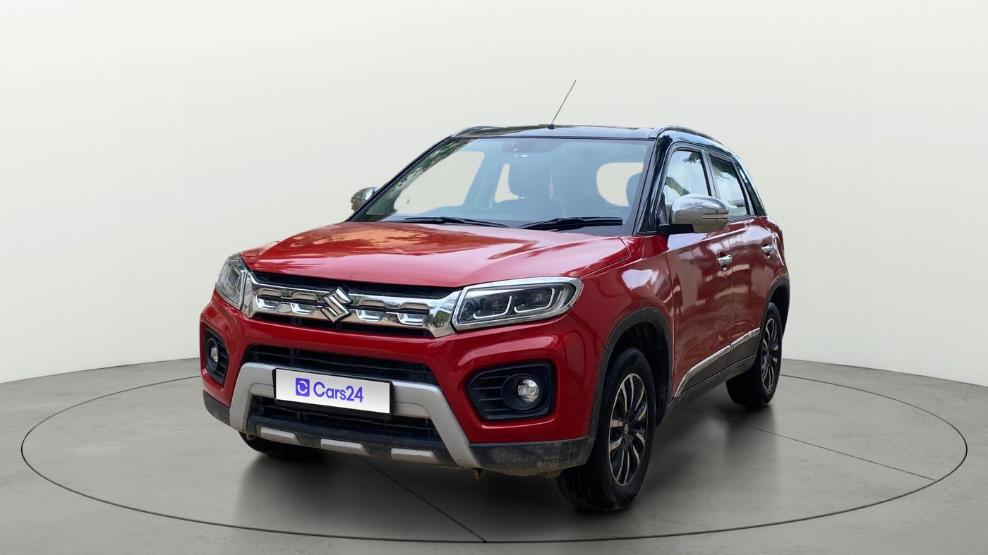 2021 Maruti Vitara Brezza ZXI PLUS, Petrol, Manual, 75,171 km, Left Front Diagonal