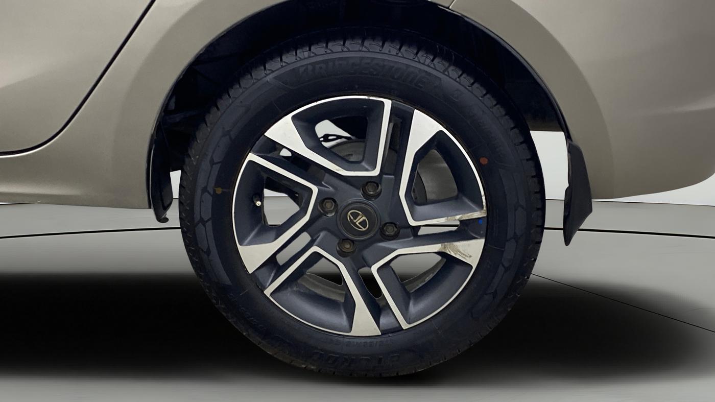 2019 Tata TIGOR XZA PETROL, Petrol, Automatic, 58,191 km, Left Rear Wheel