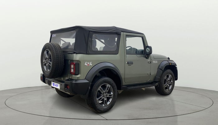 2021 Mahindra Thar LX  P 4WD AT CONVERTIBLE, Petrol, Automatic, 25,056 km, Right Back Diagonal