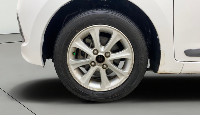 2014 Hyundai Grand i10 ASTA AT 1.2 KAPPA VTVT, Petrol, Automatic, 86,070 km, Left Front Wheel