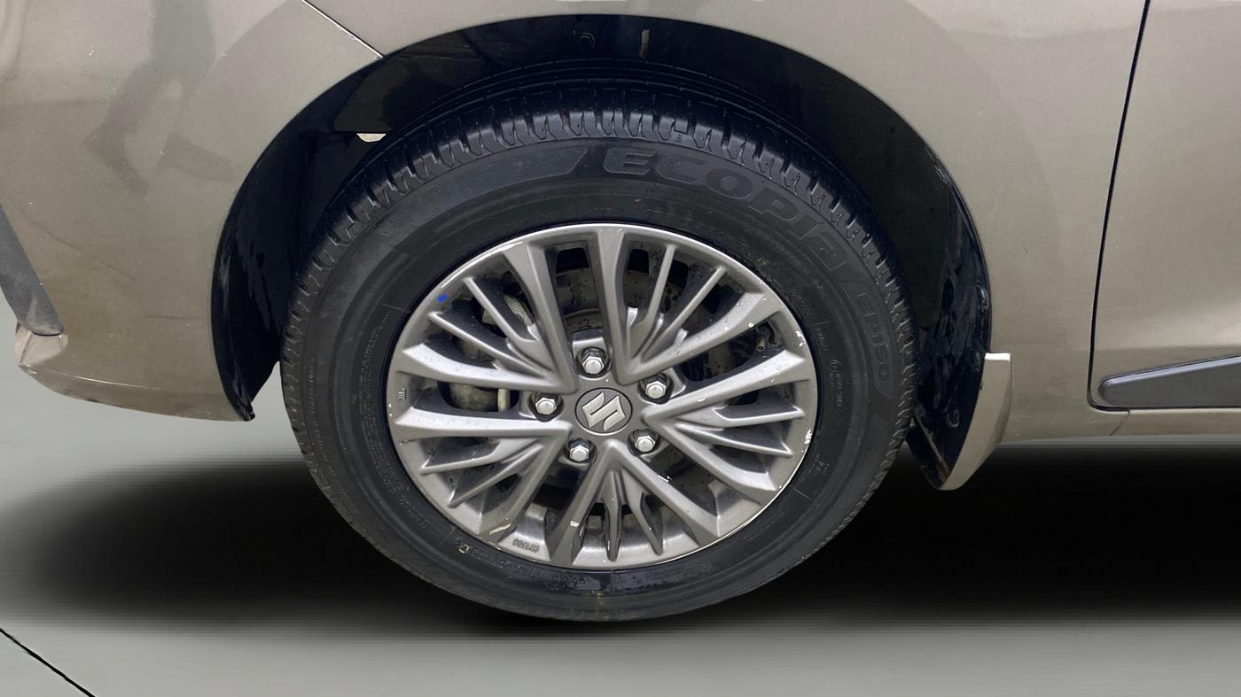 2020 Maruti Ertiga ZXI+ SHVS, Petrol, Manual, 17,642 km, Left Front Wheel