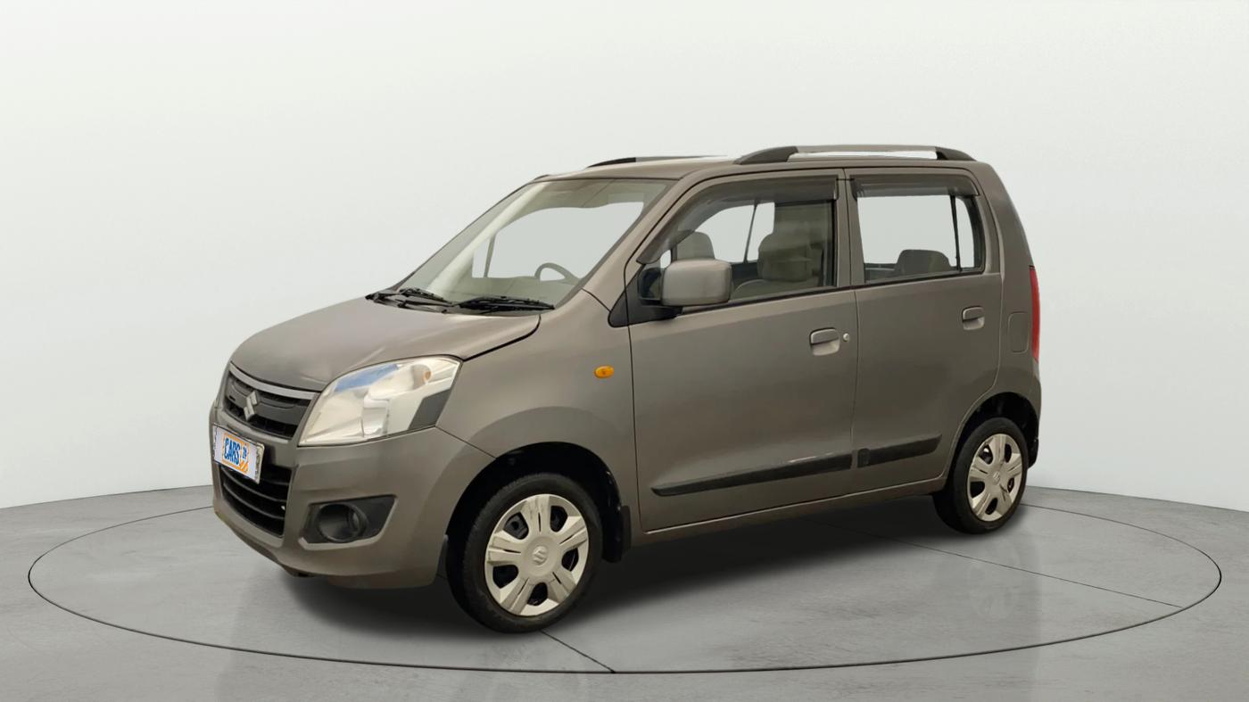 2018 Maruti Wagon R 1.0 VXI, Petrol, Manual, 48,523 km, Left Front Diagonal