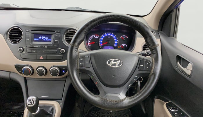 2015 Hyundai Xcent S (O) 1.2, Petrol, Manual, 56,656 km, Steering Wheel Close Up