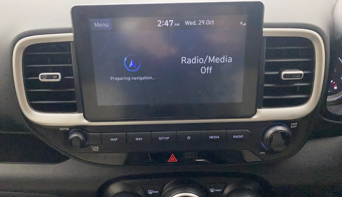 2021 Hyundai VENUE SX 1.0 (O) TURBO IMT, Petrol, Manual, 57,683 km, Air Conditioner